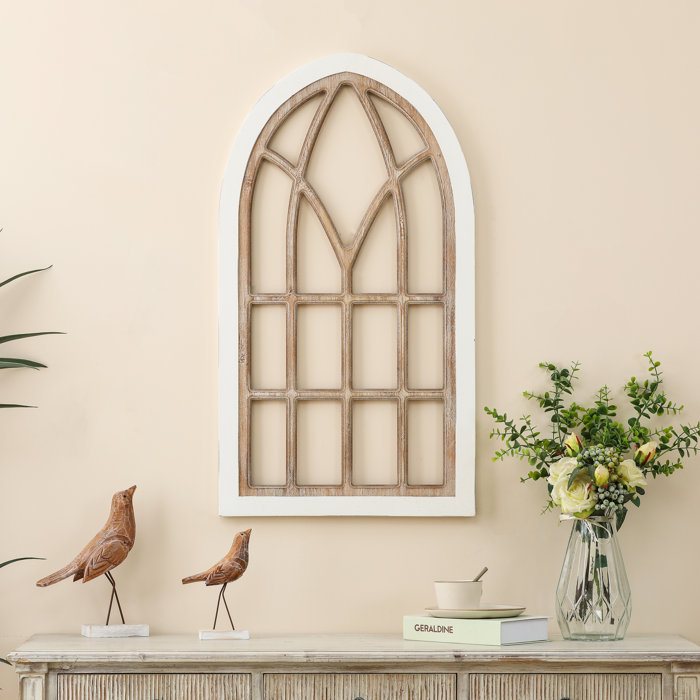 Laurel Foundry Modern Farmhouse Arched Window Wall Décor & Reviews